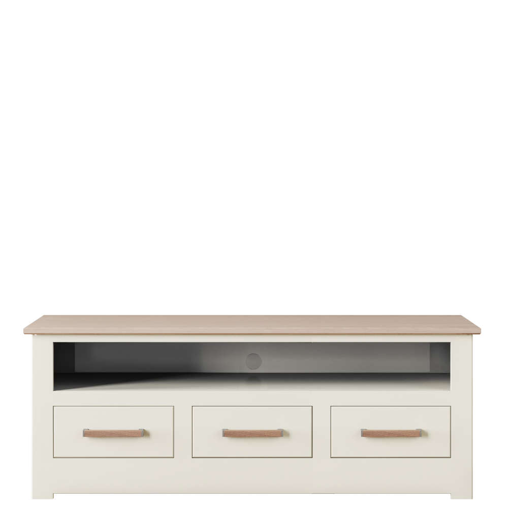 Modo Open Shelf TV Unit With 3 Drawers Francis of Malvern